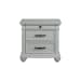 Slater - Nightstand With USB - Gray