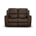 Henry - Power Reclining Loveseat With Power Headrests & Lumbar - Burnt Umber