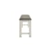 Brook Bay - Upholstered Counter Bench - White