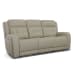Grant - Power Reclining Sofa With Power Headrests - Ivory