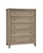 Woodbridge - Chest - 5 Drawer - Shadow Gray