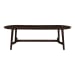 Trie - Dining Table Large - Dark Brown - Wood