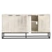 Flint - 4 Door Sideboard - White Wash