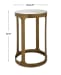 Accent Table - Brushed Gold