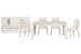 Lorelei - Extendable Rectangular Dining Table With 4 Side Chairs And Server - Misty Cloud