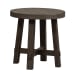 Modern Farmhouse - Splay Leg Round End Table - Gray