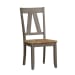 Lindsey Farm - Splat Back Side Chair - Dark Gray