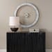 Ivory Halo - Minimalist Wall Clock - Gold / White