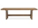 Lindon - Trestle Dining Table With 4 Paper Cord Side Chairs And Buffet - Belgian Wheat