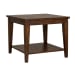 Lake House - Square Lamp Table - Rustic Brown