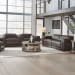 Deacon - Sofa & Loveseat - Boston Charcoal Leather