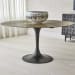 Brando - 58" Dining Table - Black / Gray