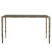 Lava - Console Table - Black / Brass