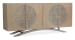 Melange - Nolita 4-Door Entertainment Console - Light Brown