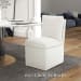 Accent Dining - Accent Dining Chairs With Casters (Set of 4) - White