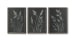 Janisburg - Wall Art Set (Set of 3) - Black / White / Brown