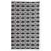 Banning - 1' x 1' Indoor/Outdoor Banning Rug - Charcoal