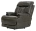 Naples - Power Headrest With Lumbar Power Lay Flat Recliner With Extended Ottoman - Steel
