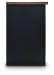 Wildenauer - 76" TV Stand With Infrared Electric Fireplace - Brown / Black