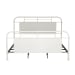 Vintage Series - King Metal Bed - Antique White