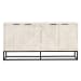 Flint - 4 Door Sideboard - White Wash