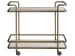 Modern - Bar Cart - Aged Gold