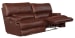 Wembley - Italian Leather Match Lay Flat Reclining Sofa - Walnut