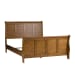Grandpas Cabin - Queen Sleigh Bed - Light Brown