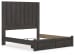 Fraluna - King Panel Storage Bed - Charcoal