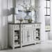 River Place - Breakfront Server - White