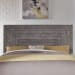 Modern Farmhouse - Queen Panel Headboard - Gray
