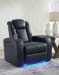 Fyne-Dyme - Sapphire - Power Recliner/Adj Headrest