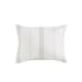 Jayson - Linen Cashmere Standard Sham - Gray Stripe