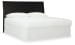 Danziar - Black - King Panel Headboard