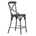Vintage Series - X Back Counter Chair - Navy