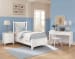 Bonanza - Twin Pebble Gray Upholstered Headboard Panel