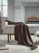 Anawood - Brown - Throw (Set of 3)