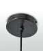 Cordunn - Black - Glass Pendant Light 