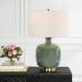Nataly - Table Lamp - Aged Green