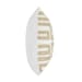 Mateo - 22" x 22" Pillow - Metallic Gold / Ivory