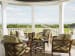 Island Estate - Key Largo Cocktail Table With Glass Top - Dark Brown
