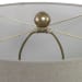 Amarey - Metal Ring Table Lamp - Gold