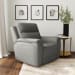 Sawyer - Power Recliner With Power Headrest & Lumbar - Gray