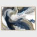 Ultra Marine I - 40" x 30" Canvas Art - Blue