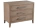 New Modern - Cove Drawer Nightstand - Dark Brown
