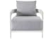 Coastal Living Outdoor - South Beach Lounge Chair  - Pearl Silver
