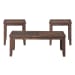 Jax - 3 Table Occasional Set - Dark Walnut