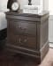 Leewarden - Dark Brown - 6 Pc. - Dresser, Mirror, King Sleigh Bed, 2 Nightstands
