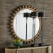 Brianza - 50" Round Mirror - Natural