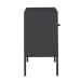 Ember - Gray Nightstand With Usb
